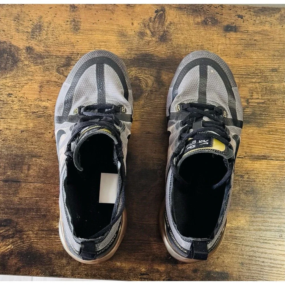 Nike Vapormax 2019 Black & Gold Mens Size 8 Knights / Saints